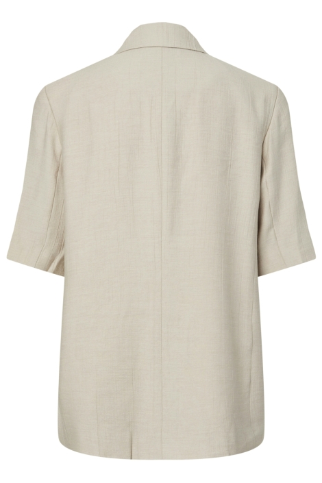 Pieces beige dames blazer | Achteraanzicht