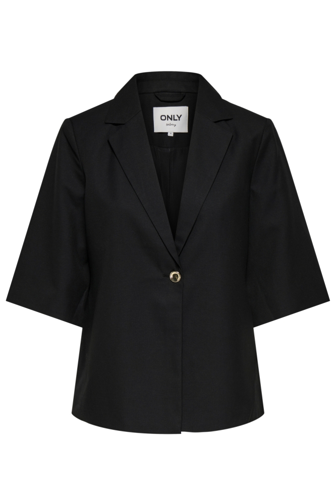 Only zwarte dames blazer | Vooraanzicht