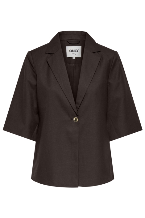Only bruine dames blazer | Vooraanzicht