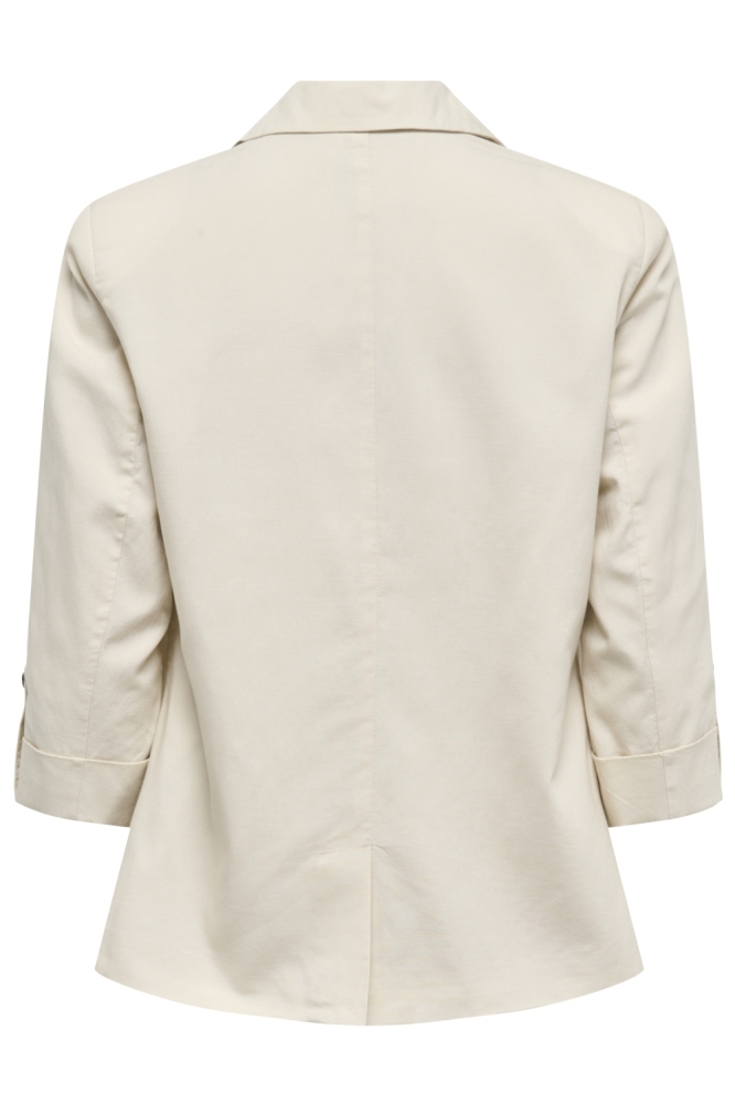 Only beige dames blazer | Achteraanzicht
