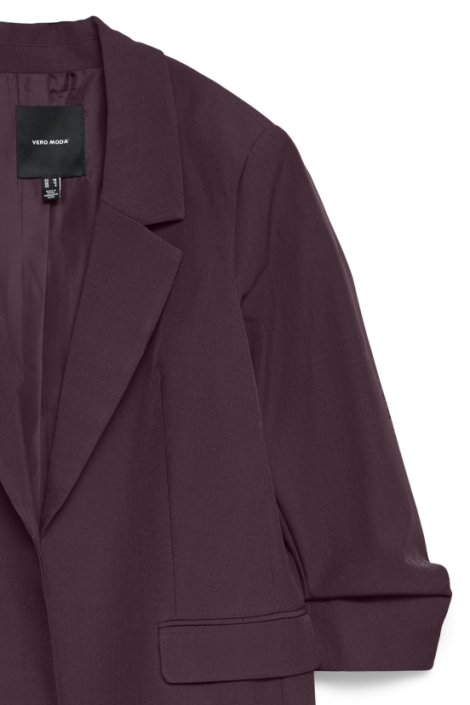 Vero Moda bordeaux dames blazer | Achteraanzicht
