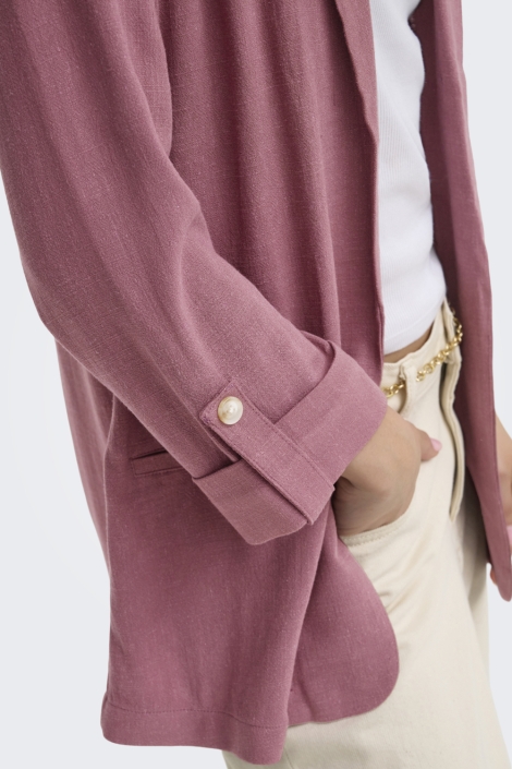 Only roze dames blazer | Close up