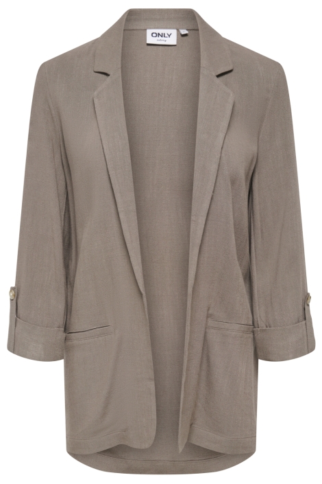 Only bruine dames blazer | Vooraanzicht