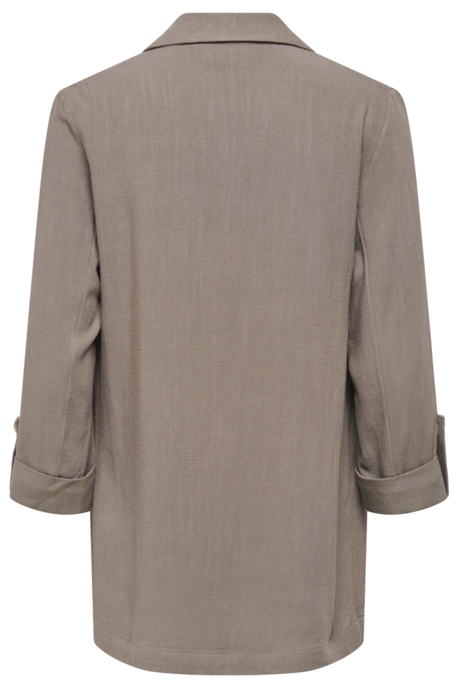 Only bruine dames blazer | Achteraanzicht