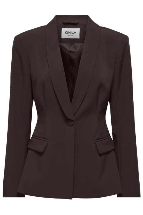 Only bruine dames blazer | Vooraanzicht