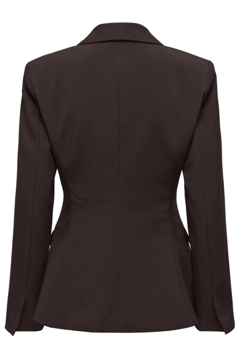 Only bruine dames blazer | Achteraanzicht