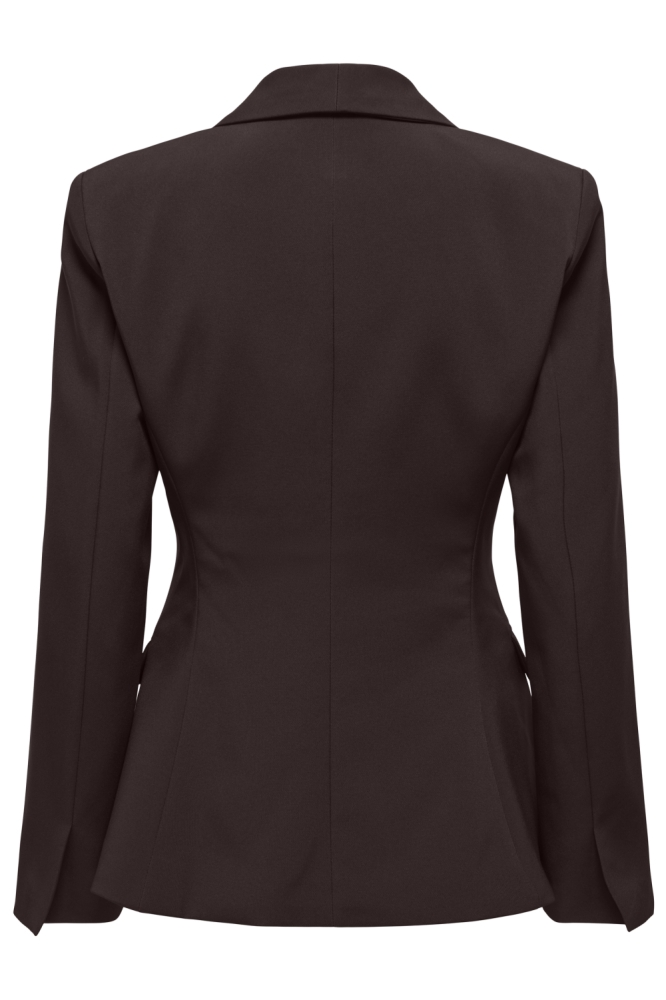 Only bruine dames blazer | Achteraanzicht