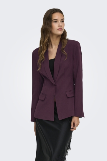Only Blazer ONLASTRID L/S SCULPTURE BLAZER CC T 15376791 Winetasting