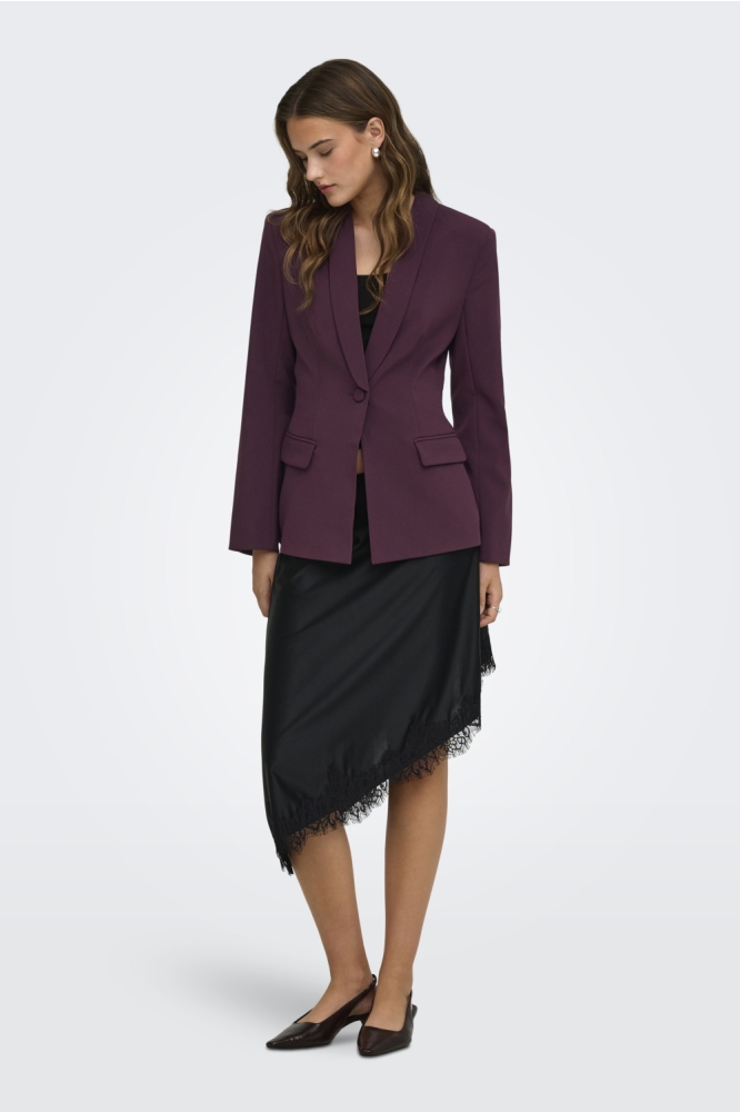 Only bordeaux dames blazer | Model