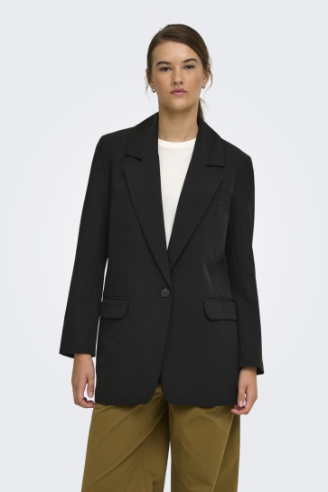 Only Blazer ONLLANA-BERRY L/S SLIT BLAZER CC TL 15377075 BLACK