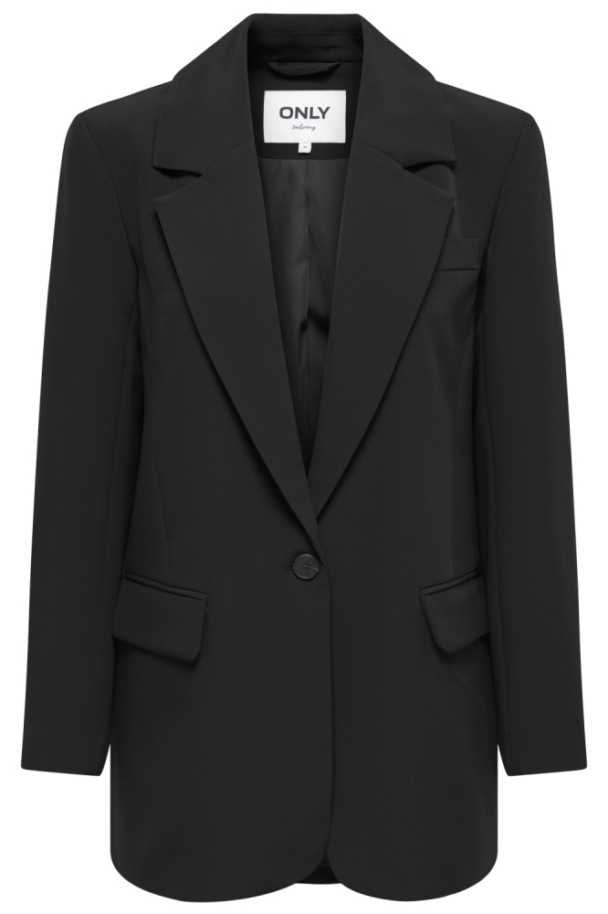 Only zwarte dames blazer | Vooraanzicht