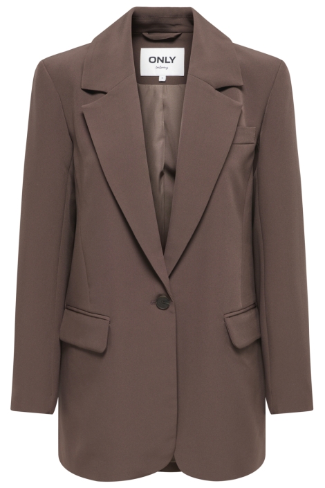 Only bruine dames blazer | Vooraanzicht