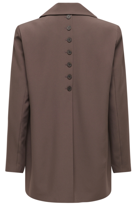 Only bruine dames blazer | Achteraanzicht