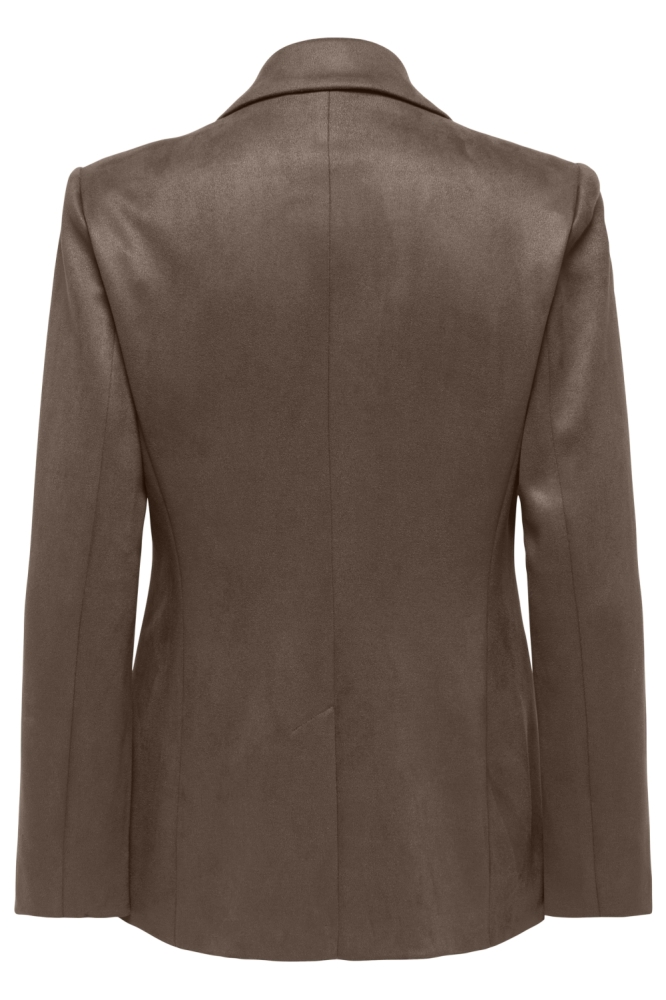 Only bruine dames blazer | Achteraanzicht