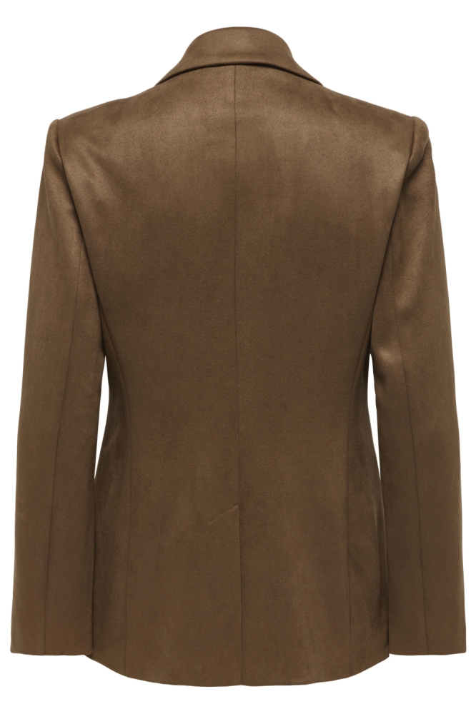 Only bruine dames blazer | Achteraanzicht
