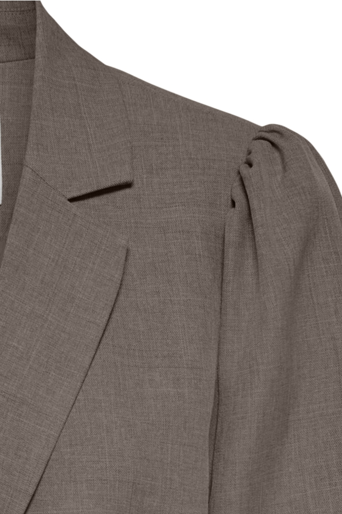 Only taupe dames blazer | Close up