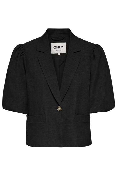 Only zwarte dames blazer | Model vooraanzicht