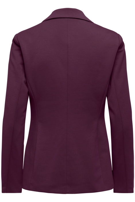 Only bordeaux dames blazer | Achteraanzicht