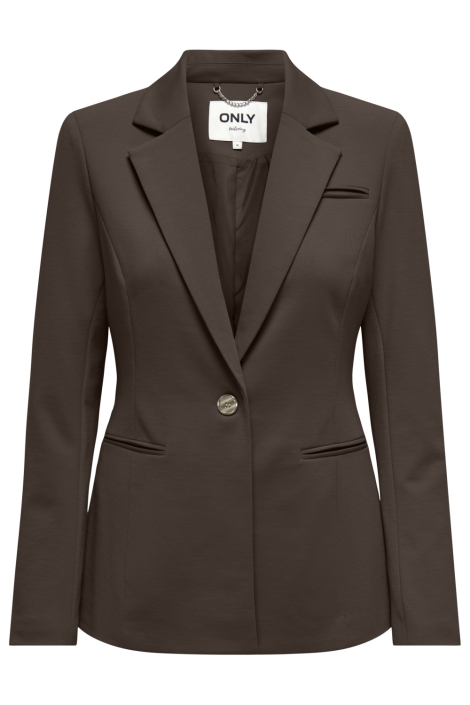 Only bruine dames blazer | Vooraanzicht