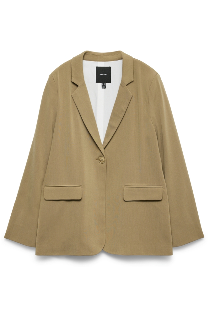 Vero Moda groene dames blazer | Vooraanzicht