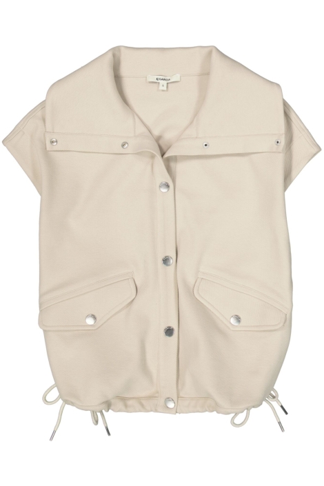 Garcia beige dames jas | Vooraanzicht