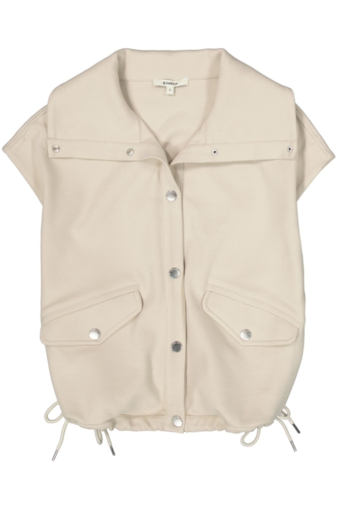 Garcia beige dames jas | Vooraanzicht