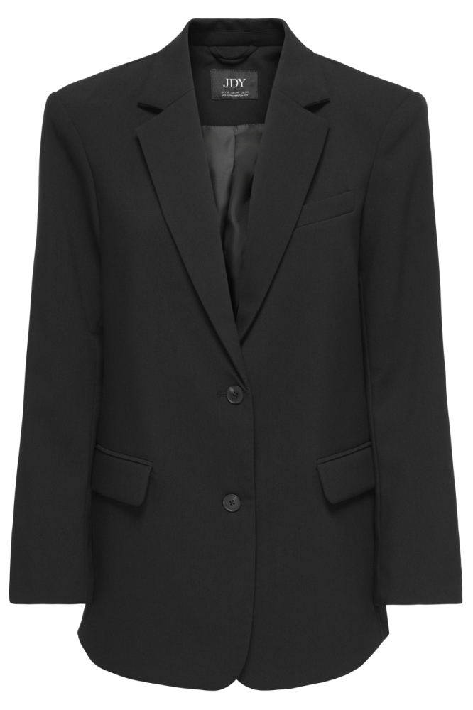 Jacqueline de Yong zwarte dames blazer | Vooraanzicht