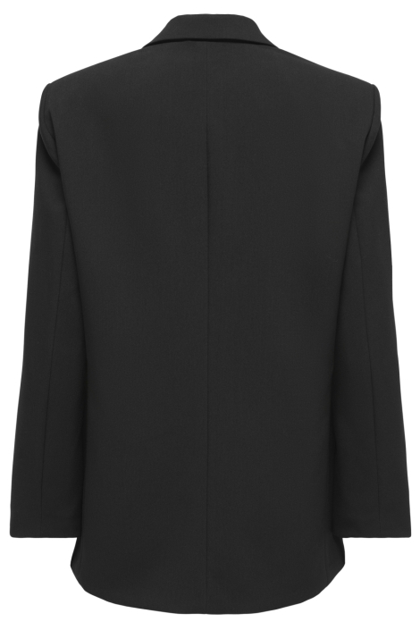 Jacqueline de Yong zwarte dames blazer | Achteraanzicht