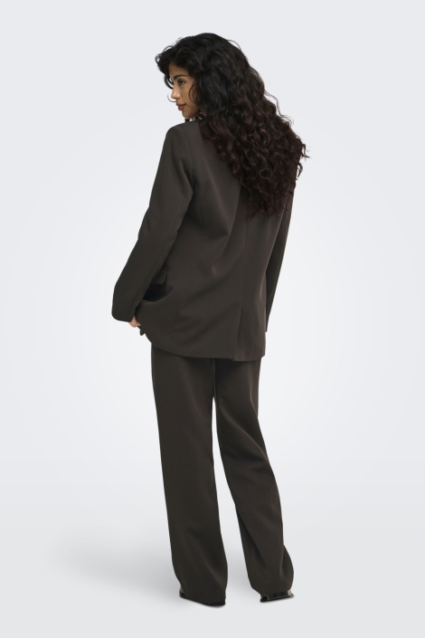 Jacqueline de Yong bruine dames blazer | Model