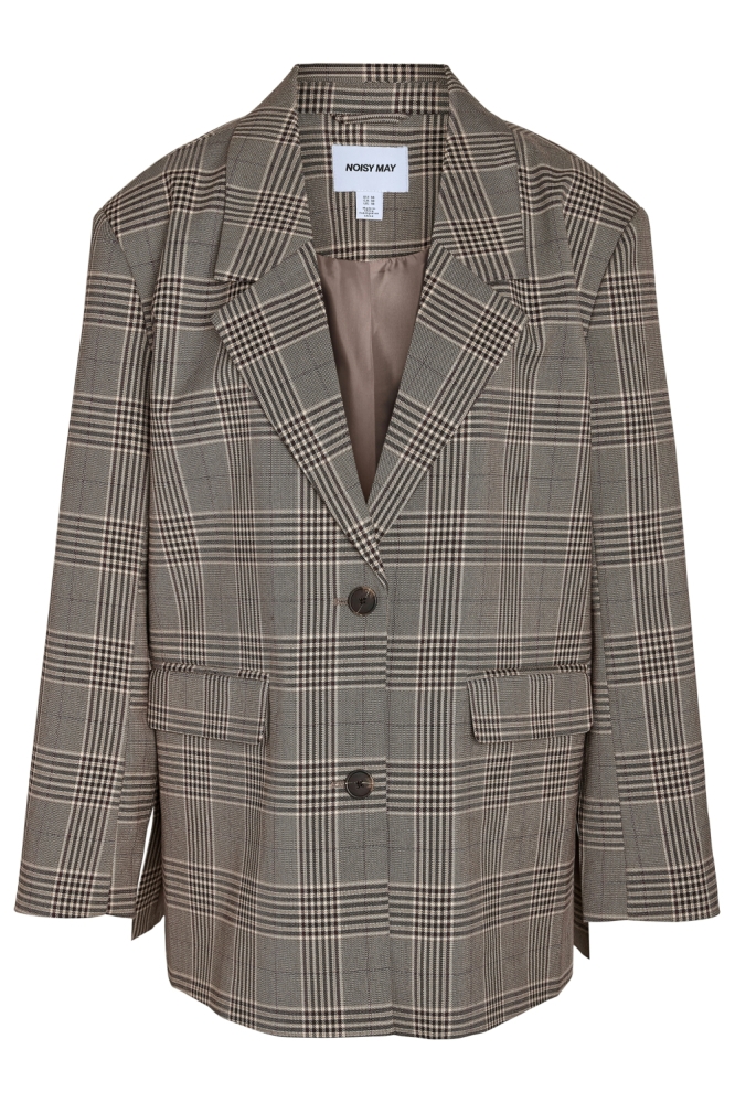 Noisy may beige dames blazer | Vooraanzicht