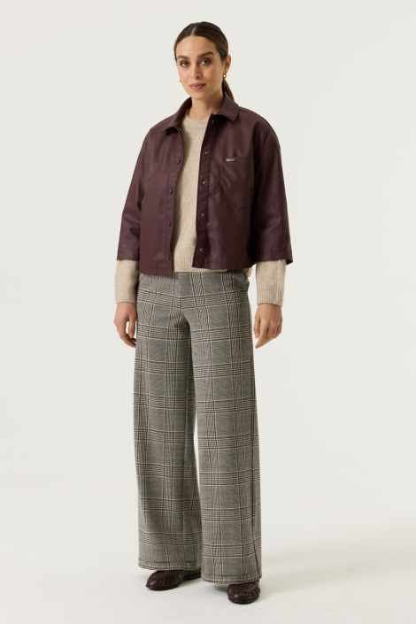 Garcia bordeaux dames blouse | Model