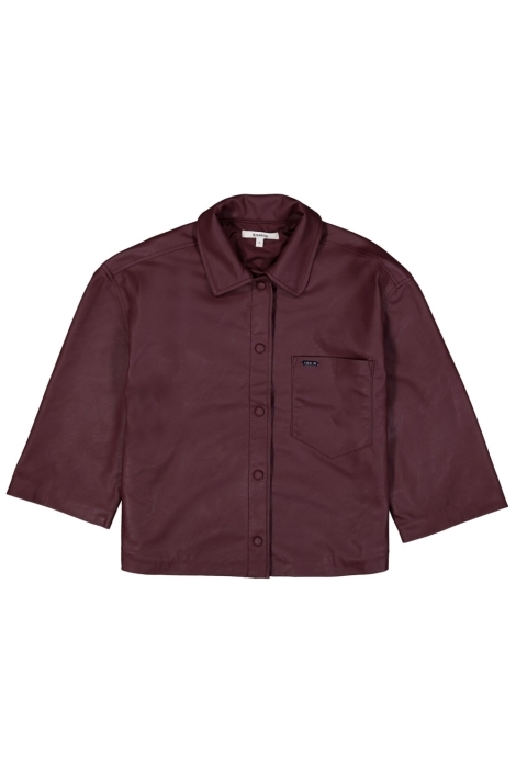 Garcia bordeaux dames blouse | Vooraanzicht
