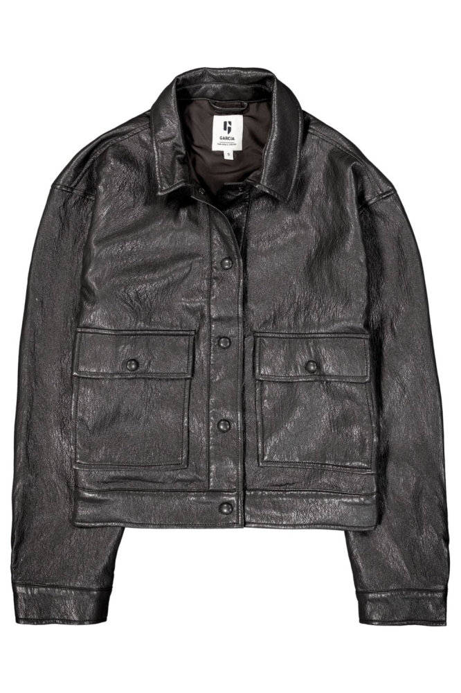 Garcia bruine dames jas | Vooraanzicht