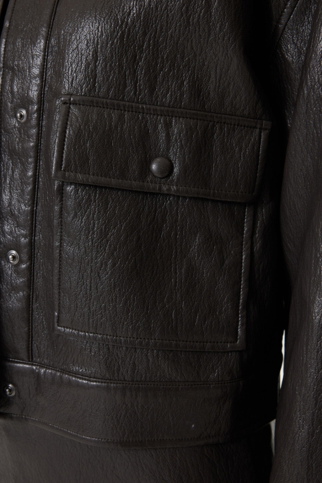 Garcia bruine dames jas | Kleurstaal