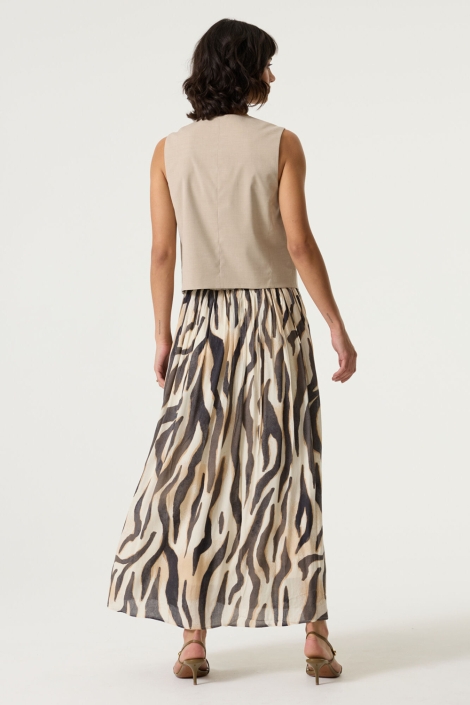 Garcia zand dames gilet | Model