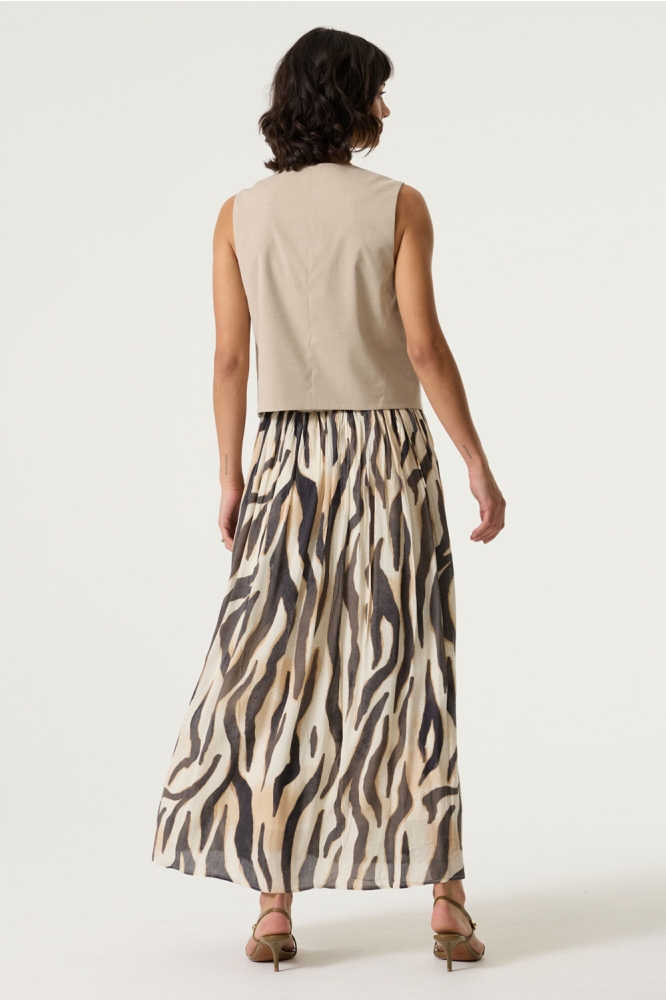 Garcia zand dames gilet | Model