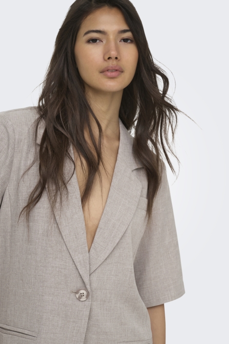 Only taupe dames blazer | Unique Selling Point