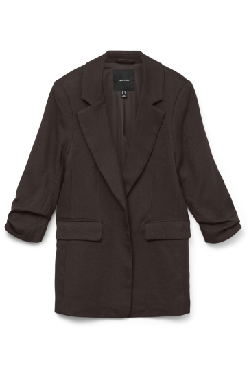 Vero Moda Blazer VMFRIDA 3/4 REGULAR BLAZER NOOS 10306404 Chocolate Torte