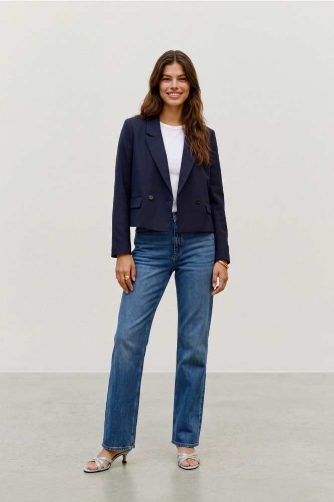 Vero Moda blauwe dames blazer | Model