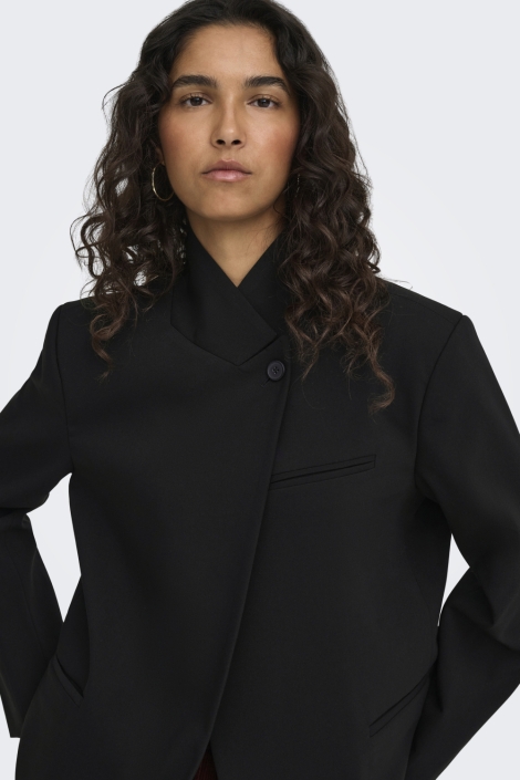 Only zwarte dames blazer | Close up