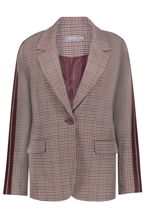 Geisha bordeaux dames blazer | Vooraanzicht