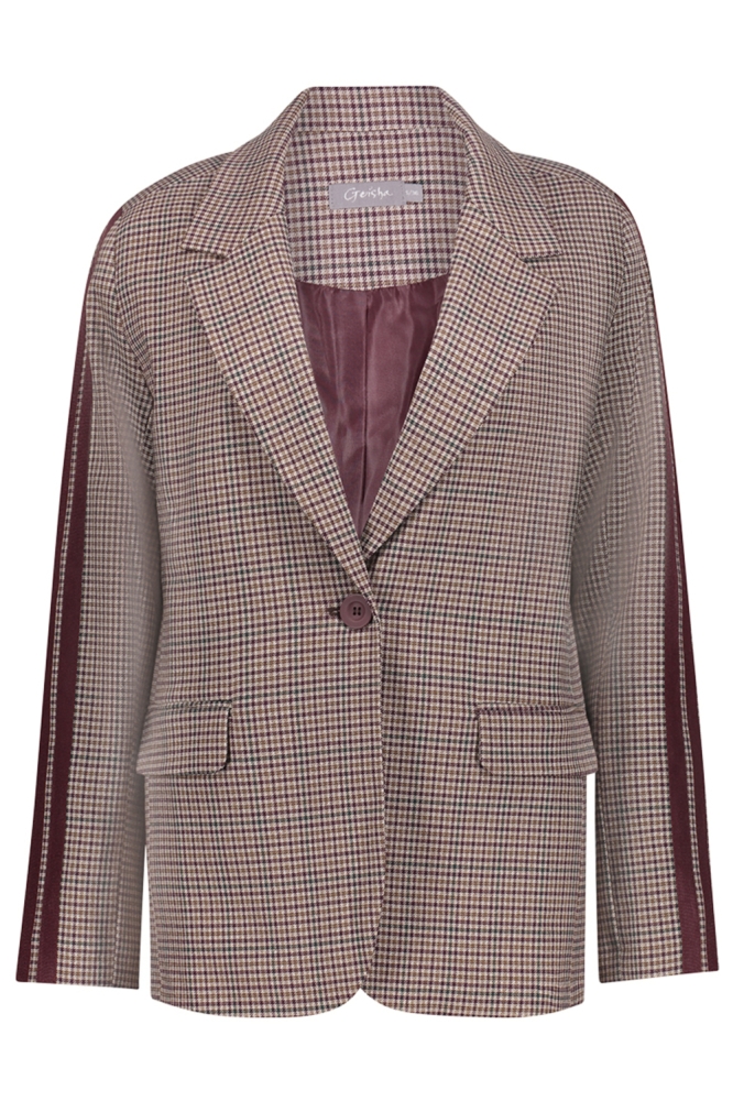 Geisha bordeaux dames blazer | Vooraanzicht
