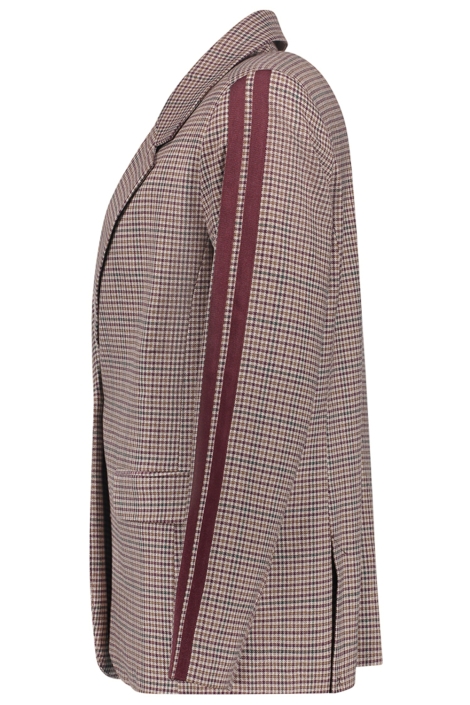 Geisha bordeaux dames blazer | Zijaanzicht
