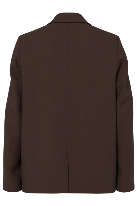 Pieces bruine dames blazer | Achteraanzicht