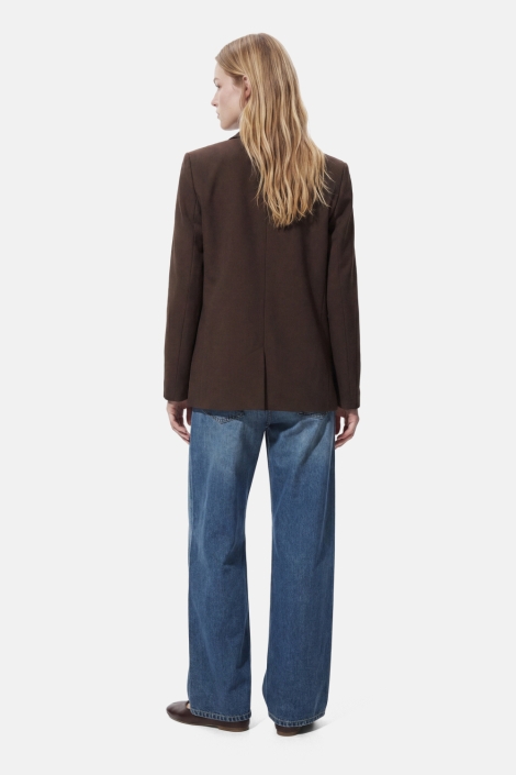 Pieces bruine dames blazer | Model