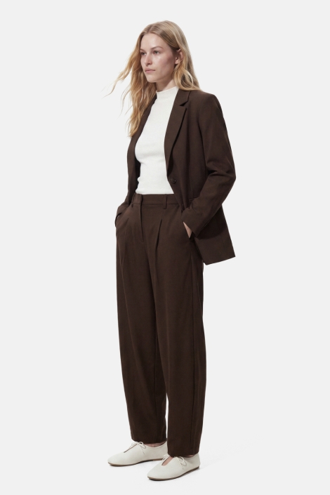 Pieces bruine dames blazer | Model