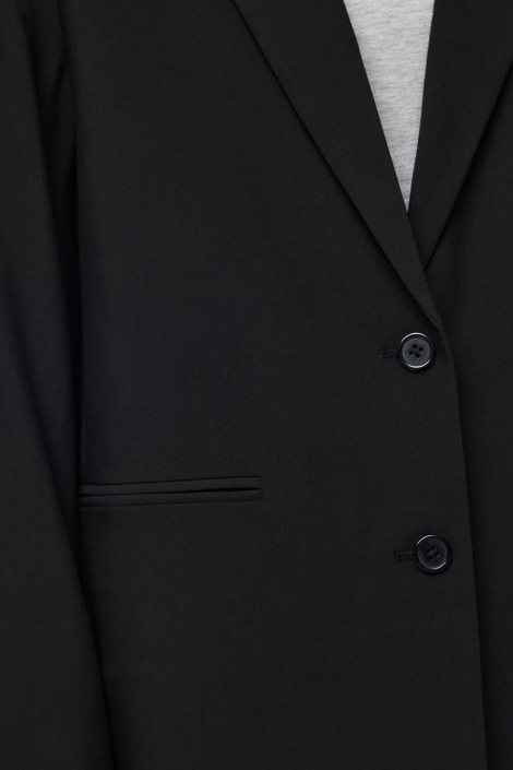 Pieces zwarte dames blazer | Kleurstaal