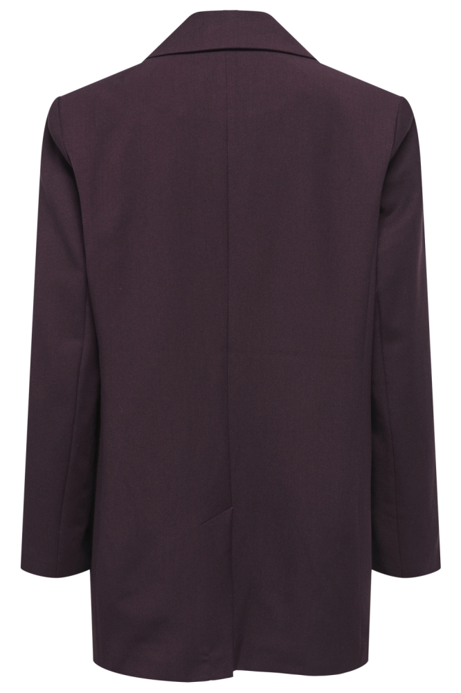 Only bordeaux dames blazer | Achteraanzicht