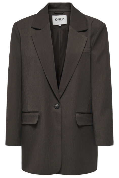 Only bruine dames blazer | Vooraanzicht