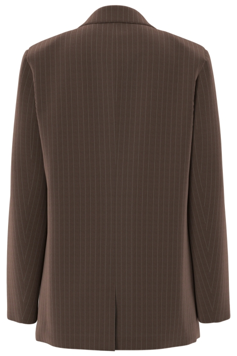 Pieces bruine dames blazer | Achteraanzicht